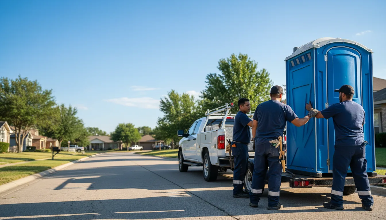 Portable Toilet Rental in Norris, IL near me